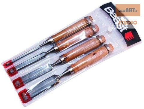 DŁUTA STOLARSKIE Z DREWNIANYM UCHWYTEM 6, 12, 18, 24 mm DŁUTA STOLARSKIE Z DREWNIANYM UCHWYTEM 6, 12, 18, 24 mm