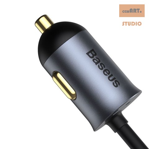 ŁAD SAM BASEUS SHARE TOGETHER 2xUSB 2xUSB-C 120W Z PRZEDŁUŻACZEM SZARA/GREY ŁAD SAM BASEUS SHARE TOGETHER 2xUSB 2xUSB-C 120W Z PRZEDŁUŻACZEM SZARA/GREY
