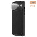 NILLKIN CAMSHIELD LEATHER S IPHONE 13 PRO MAX, BLACK / CZARNY