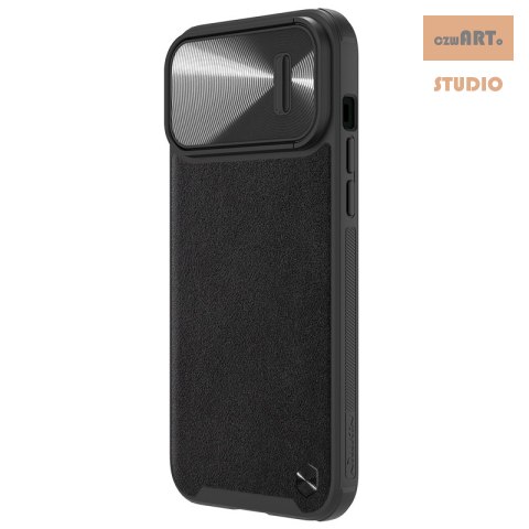 NILLKIN CAMSHIELD LEATHER S IPHONE 13 PRO MAX, BLACK / CZARNY NILLKIN CAMSHIELD LEATHER S IPHONE 13 PRO MAX, BLACK / CZARNY