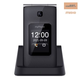 Telefon GSM myPhone Tango LTE+ (+baza ładująca), SILVER / SREBRNY