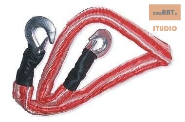 LINKA HOLOWNICZA ELASTYCZNA Z HAKAMI 1800 kg LINKA HOLOWNICZA ELASTYCZNA Z HAKAMI 1800 kg