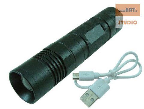 Metalowa latarka turystyczna LED Metalowa latarka turystyczna LED