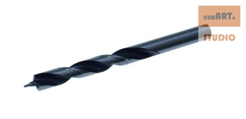 Wiertła do drewna, Komplet 3-10 mm, 11 sztuk Wiertła do drewna, Komplet 3-10 mm, 11 sztuk