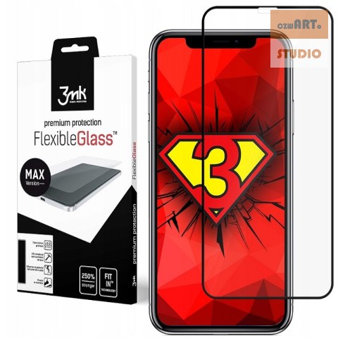 3MK Flexible MAX iPhone XS MAX black 3MK Flexible MAX iPhone XS MAX black