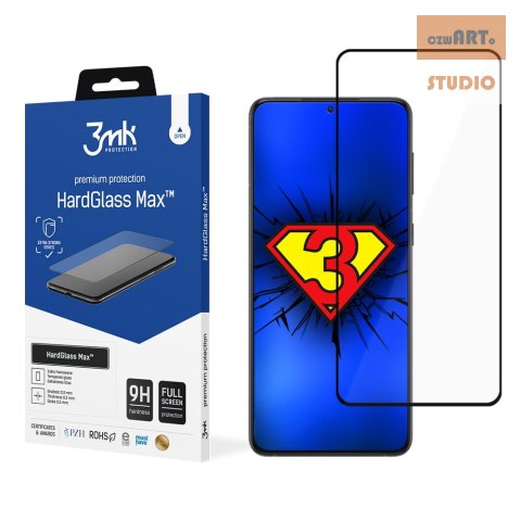 3MK Hard Glass MAX SAMSUNG S23+ 5G