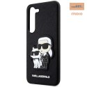 KARL LAGERFELD SAM S23+ SAFFIANO KARL&CHOUPETTE KLHCS23MSANKCPK BLACK