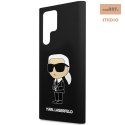 KARL LAGERFELD SAM S23 ULTRA SILICONE IKONIK KLHCS23LSNIKBCK BLACK/CZARNY