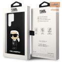 KARL LAGERFELD SAM S23 ULTRA SILICONE IKONIK KLHCS23LSNIKBCK BLACK/CZARNY