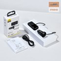 ŁAD SAM BASEUS +TRANSMITER FM T-TYPED S-16 BT 5.0 2xUSB MICRO SD 3A BLACK