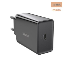 ŁAD SIEC BASEUS SPEED MINI PD 20W USB-C BLACK