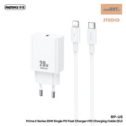 ŁAD SIEC REMAX PRIME II SERIES 20W RP-U5 + KABEL USB-C/LIGHTNING 1M