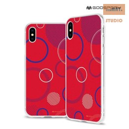 MERCURY DV JELLY CASE IPHONE X/XS RED / CZERWONY