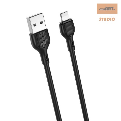 XO KABEL NB200 USB-LIGHTNING 1m 2,1A BLACK XO KABEL NB200 USB-LIGHTNING 1m 2,1A BLACK