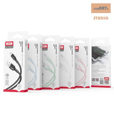 XO KABEL NB212 USB-MICRO 2,1A BLACK 1M XO KABEL NB212 USB-MICRO 2,1A BLACK 1M