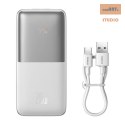 POWERBANK BASEUS BIPOW PRO 10000mAh 2xUSB/USB-C 20W WHITE