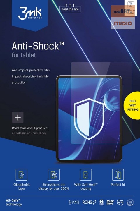 3MK AIO ANTI-SHOCK TABLET 5szt WET