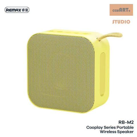 GŁOŚNIK REMAX COOPLAY SERIES RB-M2 WIRELESS YELLOW