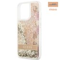 GUESS IPHONE 13 PRO GLITTER FLOWER GUHCP13LLFLSD ZŁOTY/GOLD