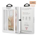 GUESS IPHONE 13 PRO GLITTER FLOWER GUHCP13LLFLSD ZŁOTY/GOLD