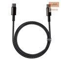 KABEL BASEUS TUNGSTEN GOLD TYPE-C/TYPE-C 100W 2M BLACK FAST CHARGE
