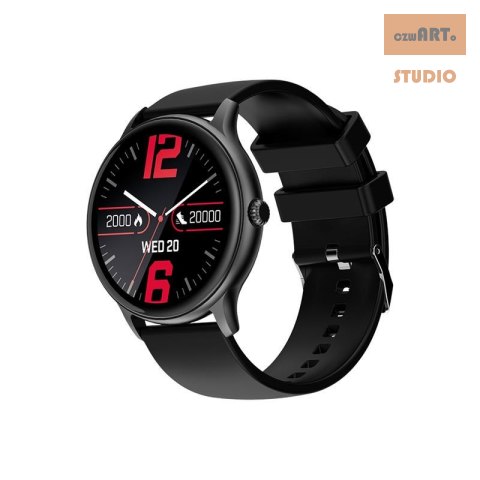 MAXLIFE SMARTWATCH MXSW-100 MATTE BLACK / CZARNY MATOWY