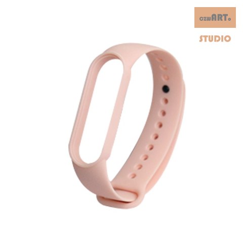 Opaska Smart Band M5/M6 PUDROWY RÓŻ / PINK SAND