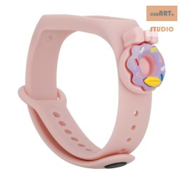 Opaska dziecięca Smart Band M3/M4 PINK DONUT / RÓŻOWY PĄCZEK