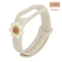 Opaska dziecięca Smart Band M3/M4 WHITE FLOWER / BIAŁY KWIAT