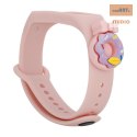 Opaska dziecięca Smart Band M5/M6/M7 PINK DONUT / RÓŻOWY PĄCZEK