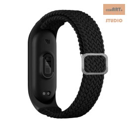 Opaska pleciona Smart Band M3/M4/M5/M6 BLACK / CZARNY