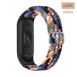 Opaska pleciona Smart Band M5/M6/M7 DENIM / WIELOBARWNY