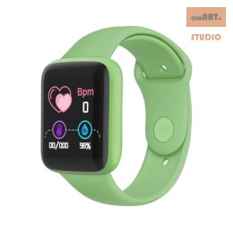 SMARTWATCH Y68S GREEN / ZIELONY