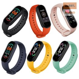 Smart Band M6 BLACK / CZARNY, MAGNETYCZNE