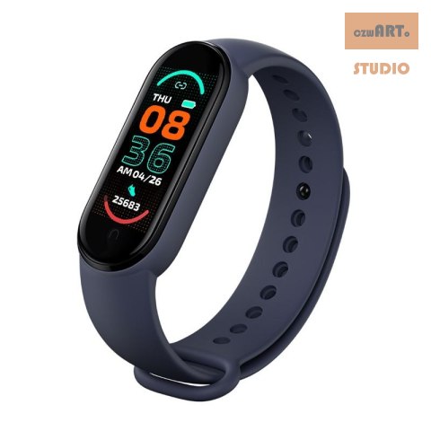 Smart Band M6 NAVY / GRANATOWY, MAGNETYCZNE