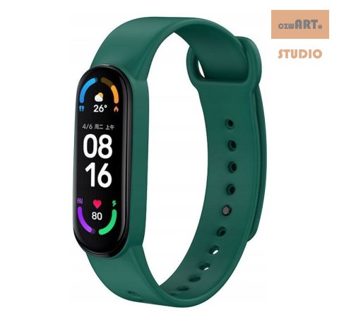 Smart Band M7 GREEN / ZIELONY, MAGNETYCZNE