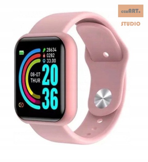 Smartwatch L18 LIGHT PINK / JASNY RÓŻOWY