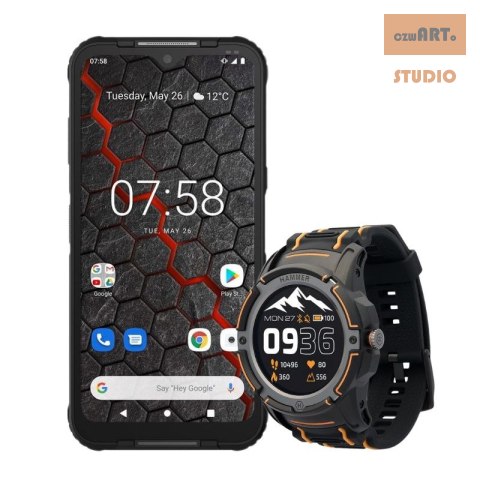 ZESTAW SMARTFON HAMMER BLADE 3 + HAMMER WATCH PLUS