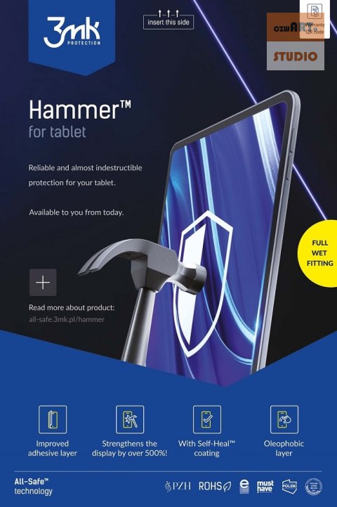 3MK AIO HAMMER TABLET 5szt WET