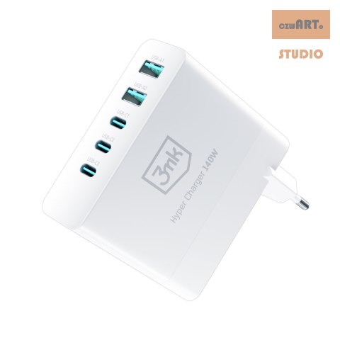 3MK ŁAD SIEC HYPER CHARGER 140W 3MK ŁAD SIEC HYPER CHARGER 140W