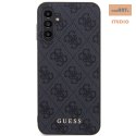 GUESS SAM A14 METAL GOLD LOGO GUHCSA14G4GFGR GREY/SZARY