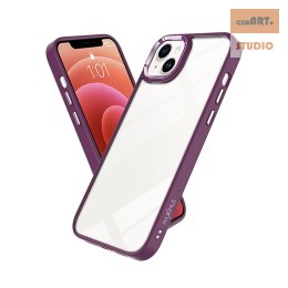 MX GLOSSY CAM IPHONE 14 PLUS DARK RED / BORDOWY