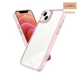 MX GLOSSY CAM IPHONE 14 PLUS LIGHT PINK / PUDROWY RÓŻ