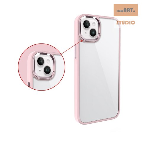 MX GLOSSY CAM IPHONE 14 PLUS LIGHT PINK / PUDROWY RÓŻ MX GLOSSY CAM IPHONE 14 PLUS LIGHT PINK / PUDROWY RÓŻ