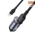 XO ŁAD SAM CC46 QC 18W USB SZARA + KABEL LIGHTNING