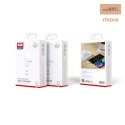XO ŁAD SIEC L102 PD 35W 2x USB-C WHITE KABEL LIGHTNING