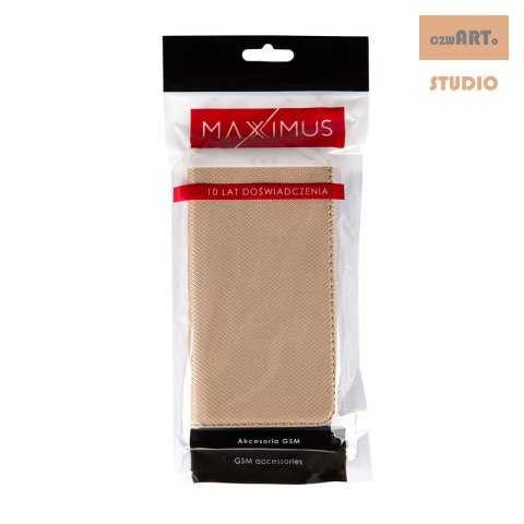WALLET MAXXIMUS MAGNETIC SAMSUNG A54 5G GOLD / ZŁOTY WALLET MAXXIMUS MAGNETIC SAMSUNG A54 5G GOLD / ZŁOTY