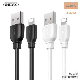 KABEL REMAX SUJI PRO LIGHTNING RC-138i 2.4A 1M BLACK