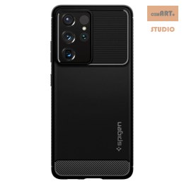 SPIGEN RUGGED ARMOR SAM S21 ULTRA MATTE BLACK 5G