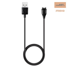 KABEL USB DO GARMIN WATCH BLACK / CZARNY